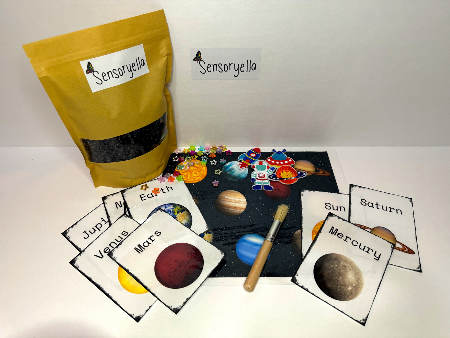 Space iSpy Sensory Bin