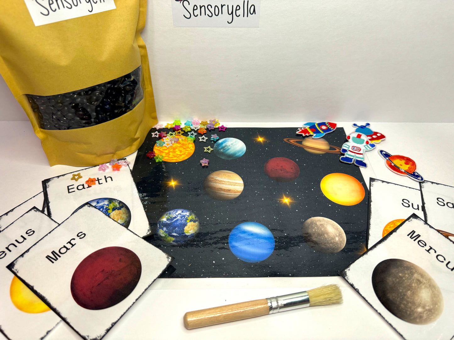 Space iSpy Sensory Bin